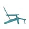 Flash Furniture Blue Adirondack Chair with Ottoman and Cupholder LE-HMP-1044-110-BL-GG - alternate 5